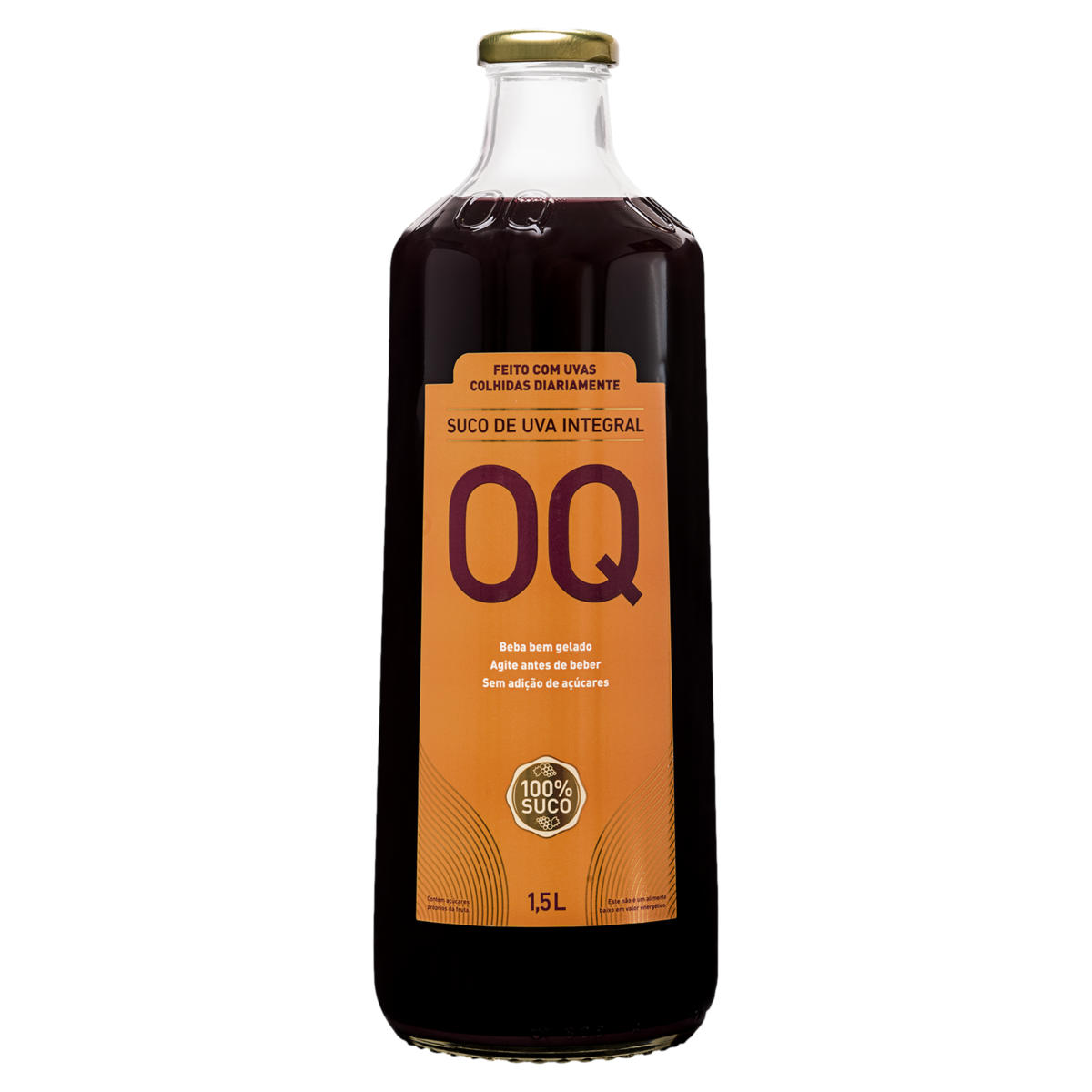 Suco Integral Uva OQ Garrafa 1,5l
