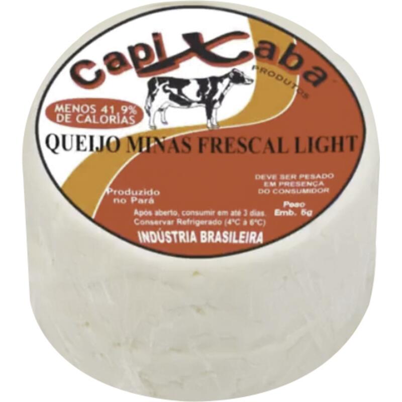 Queijo Minas Frescal Capixaba Light Preço por quilo na peça