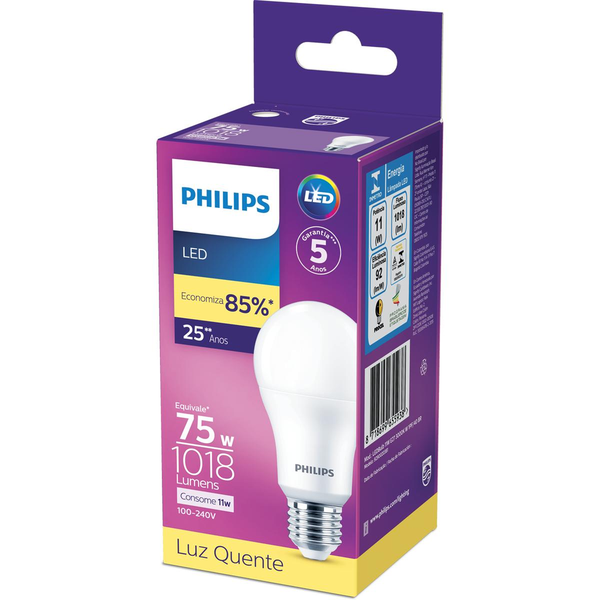 Lâmpada Philips LEDB - 11W - 3000K