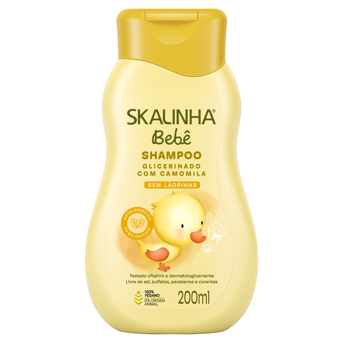 Shampoo Infantil Skalinha Camomila 200ml