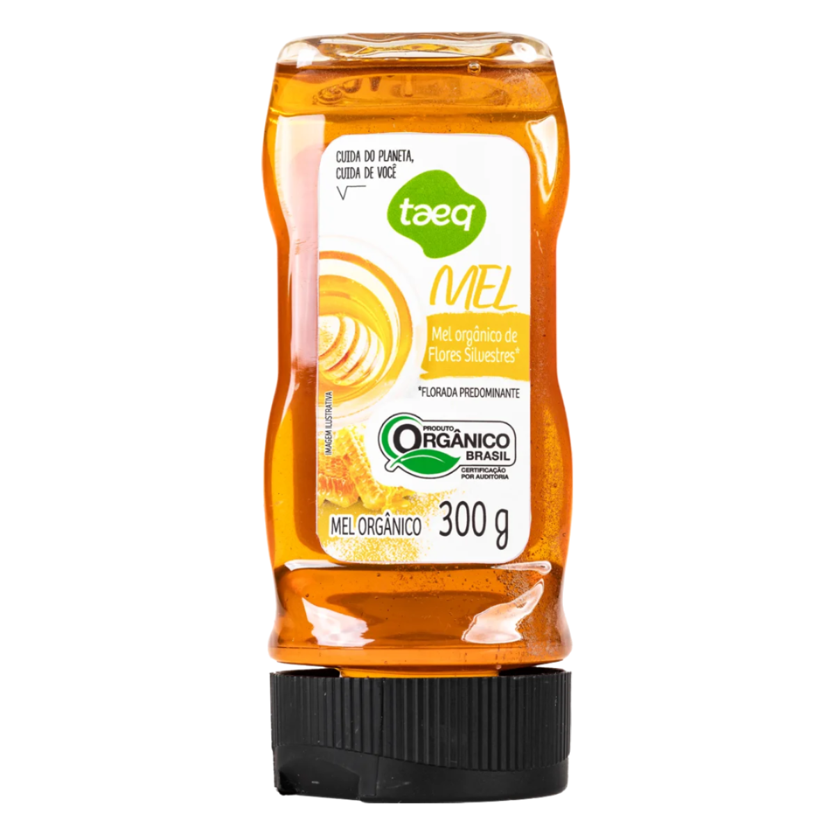 Mel Florada Silvestre Orgânico Taeq Squeeze 300g