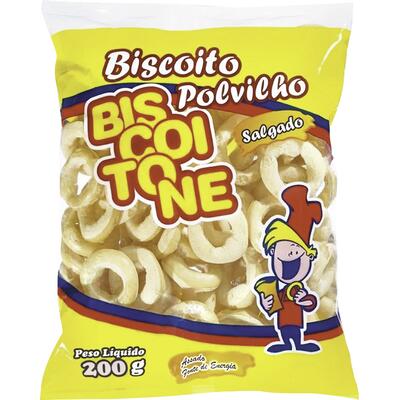 Biscoito BISCOITONE de Polvilho Salgado Pacote 200g