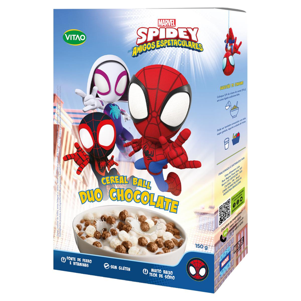 Cereal Matinal Vitao 150g - Marvel Spidey - Duo