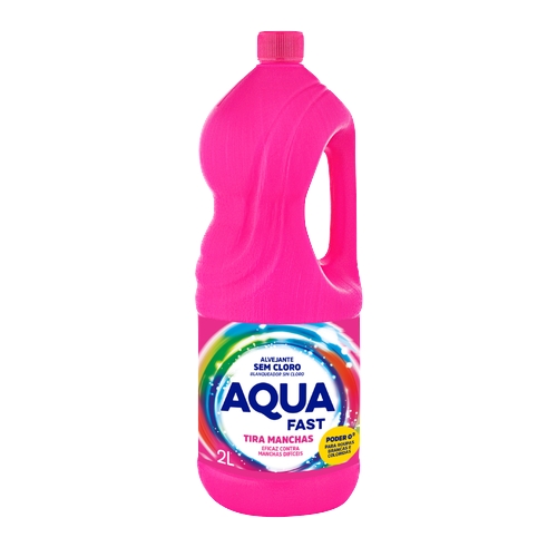 Alvejante Aquafast Tira Manchas Sem Cloro 2l