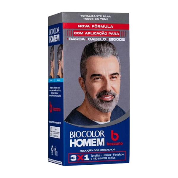 Shampoo Tonalizante BIOCOLOR Homem Redução dos Grisalhos