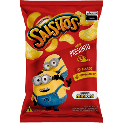 Salgadinho Salsitos Presunto 32g