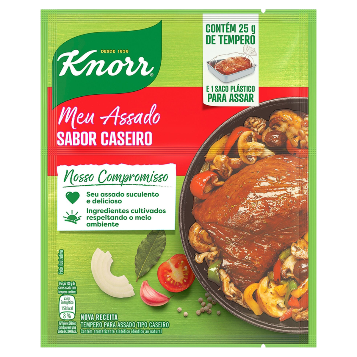 Tempero Knorr Meu Assado Sabor Caseiro 25g