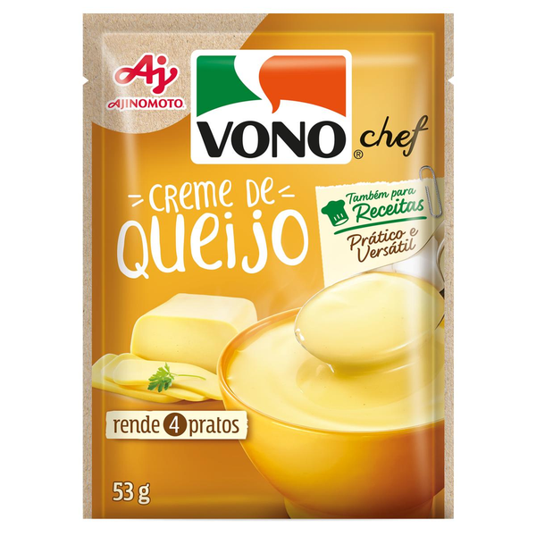 Sopa VONO® Chef Creme de Queijo 53g
