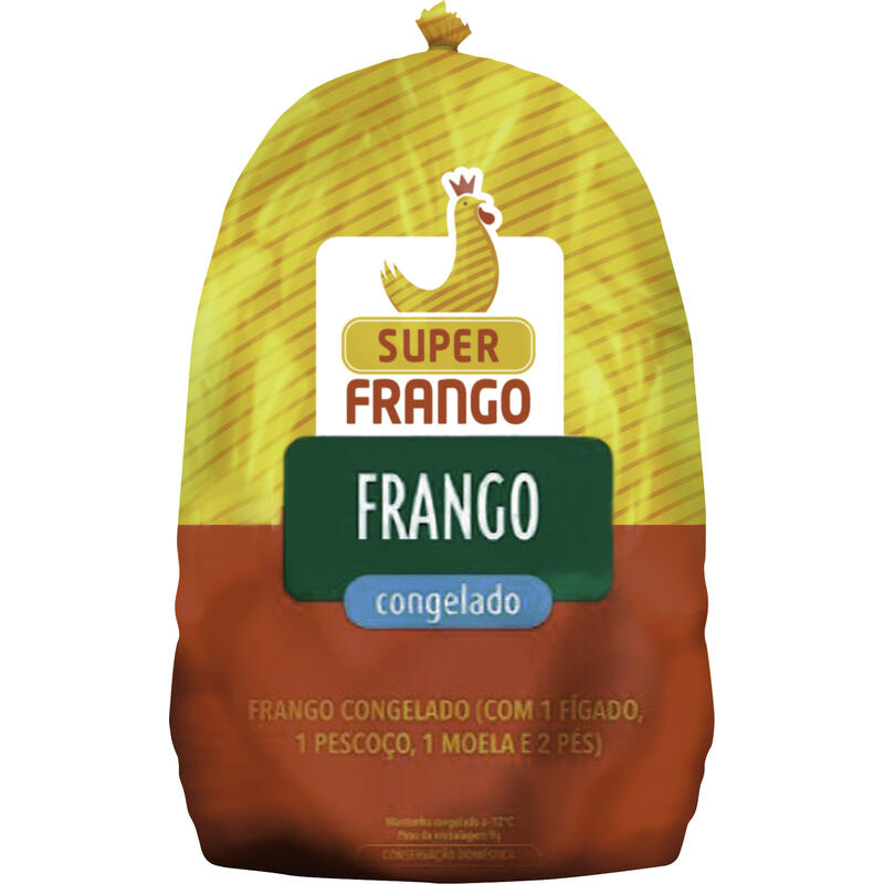 Frango Super Frango Congelado Preço por quilo no pacote