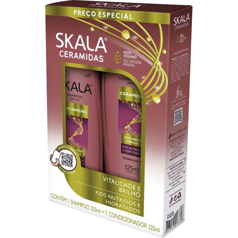 Kit Skala Shampoo + Condicionador Ceramidas