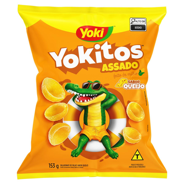 Salgadinho Yokitos 153g - Queijo