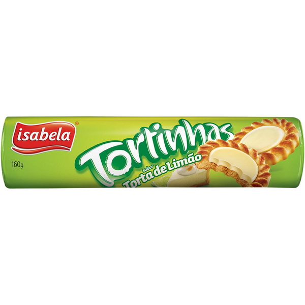 Biscoito Tortinhas Isabela 140g - Limão