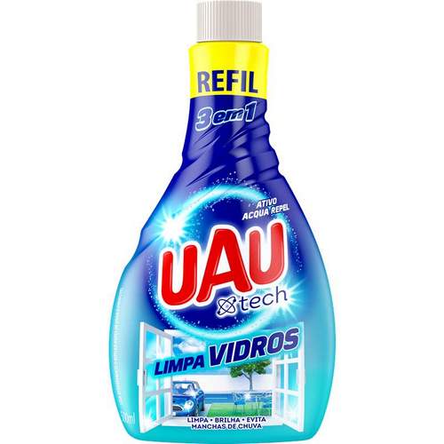 Limpa Vidro Uau Blindex Refil 500ml