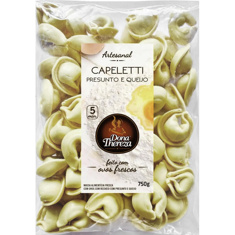 Capeletti Dona Thereza Pres e Queijo 750g