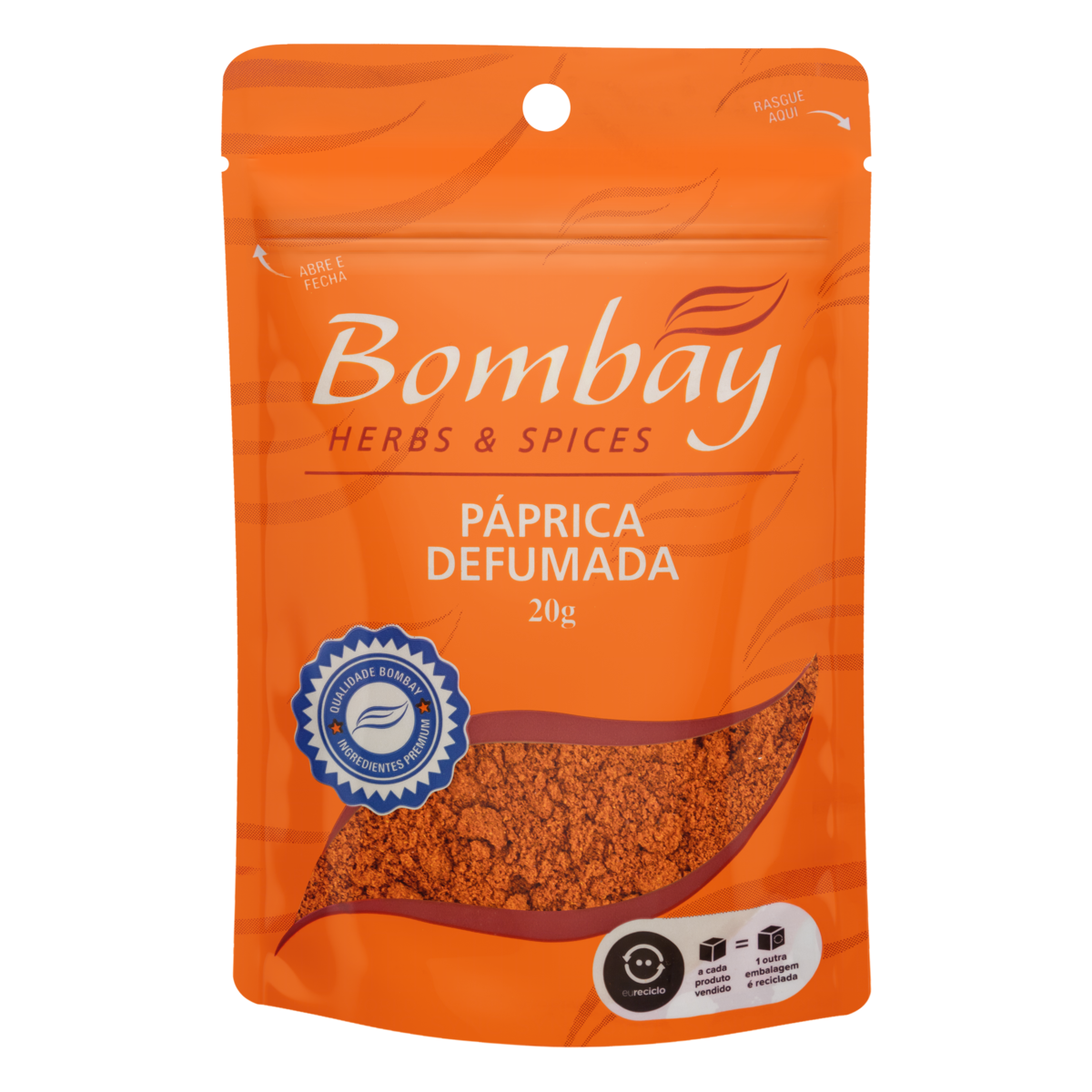 Páprica BOMBAY Herbs & Spices Defumada 20g