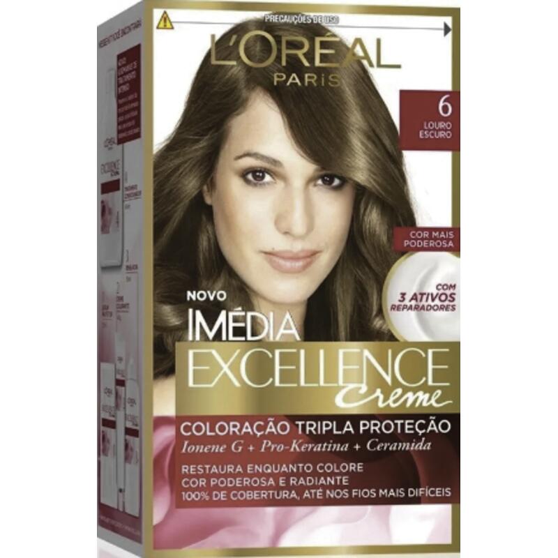Tintura Imédia Excellence Louro Escuro Kit