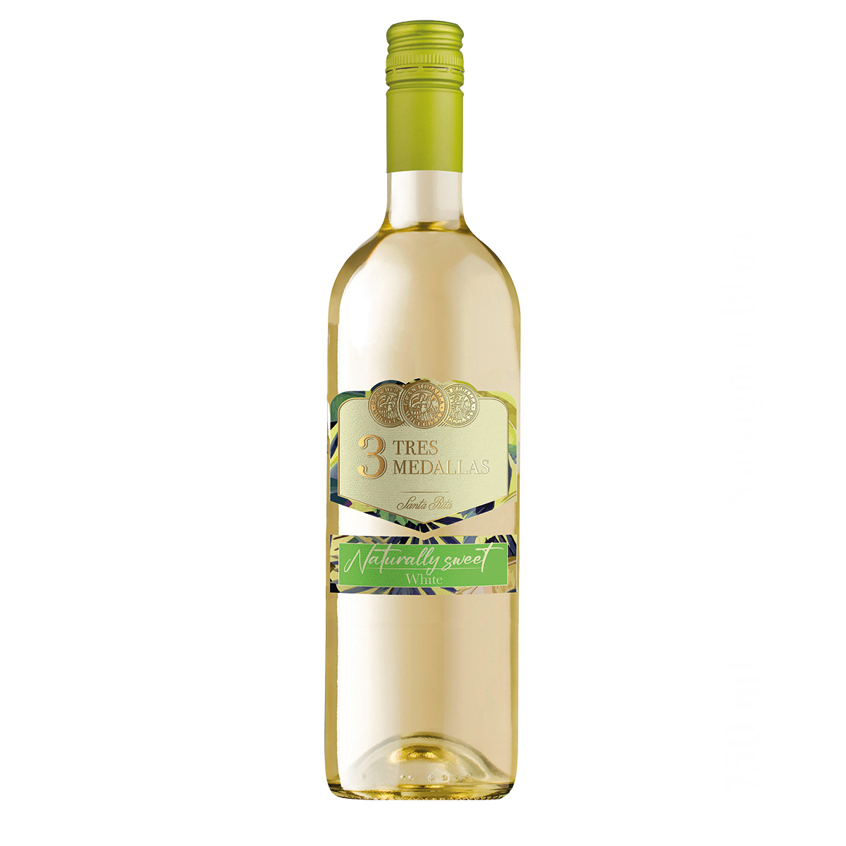 Vinho Branco Chileno Tres Medalhas Suvignon Blanc Sweet 750ml