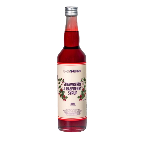 Xarope Easy Drinks Morango E Framboesa 700ml