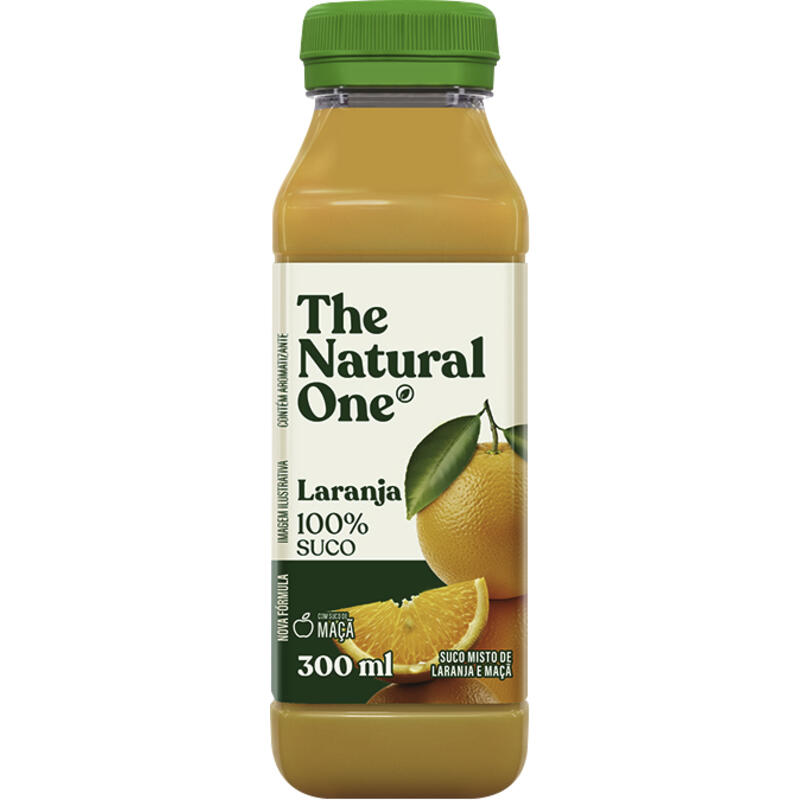 Suco Laranja e Maçã Natural One Ambiente Garrafa 300ml