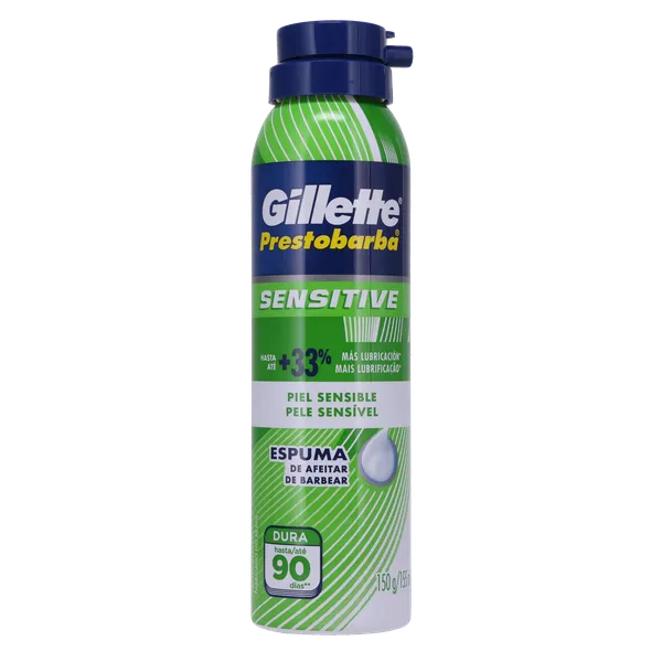 Espuma para Barbear Prestobarba 150g - Sensitive