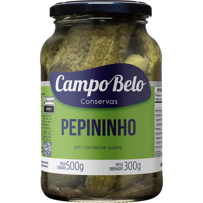 Pepino Campo Belo 300g