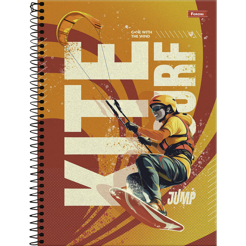 Caderno Jump Foroni 300 Folhas un
