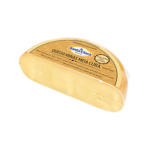 Queijo Minas Meia-cura Santa Clara Kg
