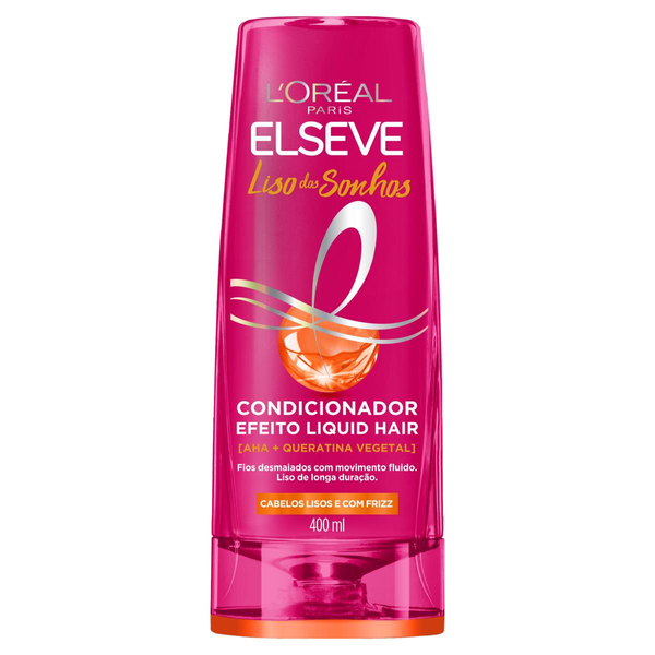 Condicionador L'oréal Paris Elseve Liso dos Sonhos Frasco 400ml