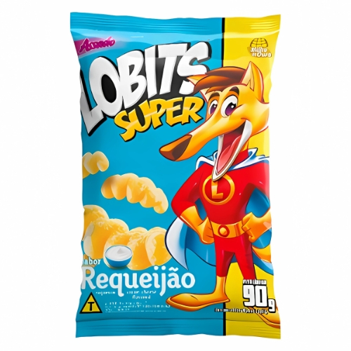 Salgadinho Requeijao Lobits Super 90g