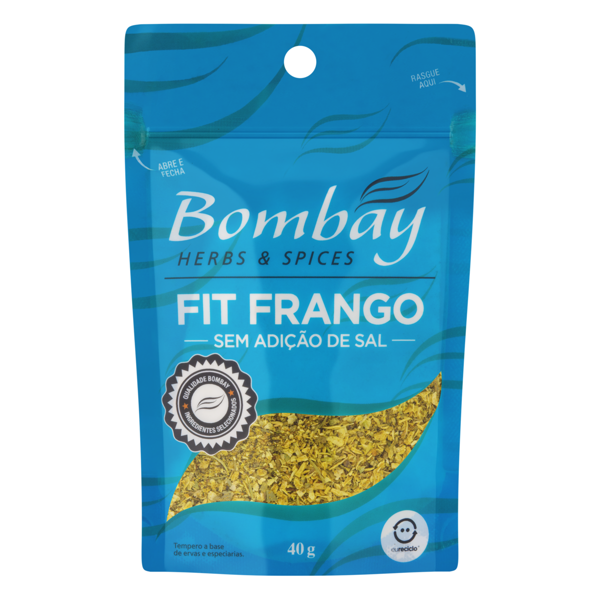 Tempero BOMBAY Fit Frango Sem Adição de Sal 40g