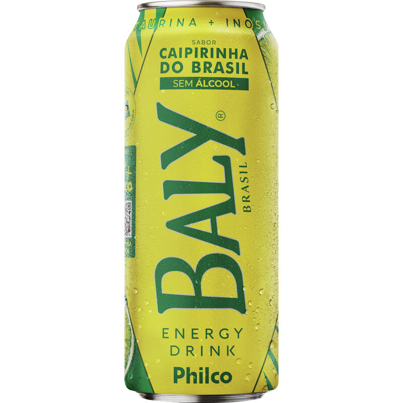 Bebida Energética Baly Caipirinha Do Brasil Sem Álcool 473ml