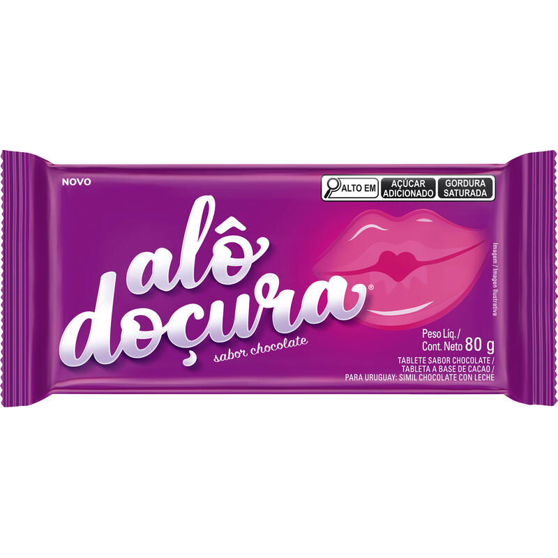 Chocolate Garoto Alo Doçura 80g