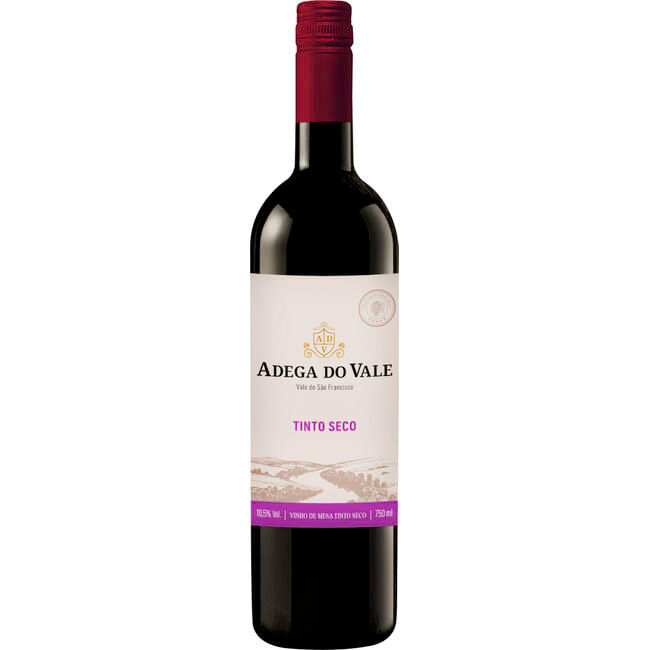 Vinho Adega do Vale Tinto Seco 750ml