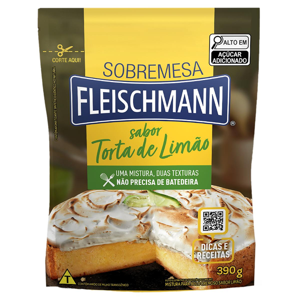 Mistura para Bolo FLEISCHMANN Torta de Limão 390g