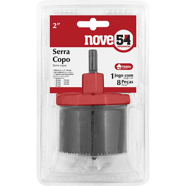 Jogo de Serras Copo Nove54 Aço - Ref. 351105002