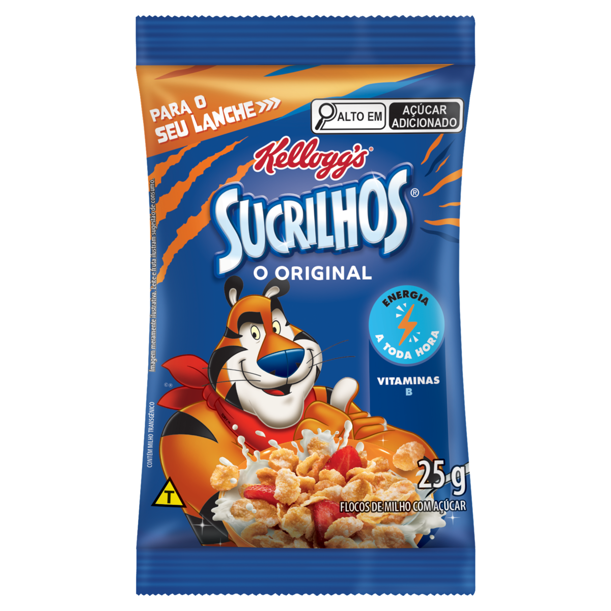 Cereal Matinal Original Kelloggs Sucrilhos Pacote 25g