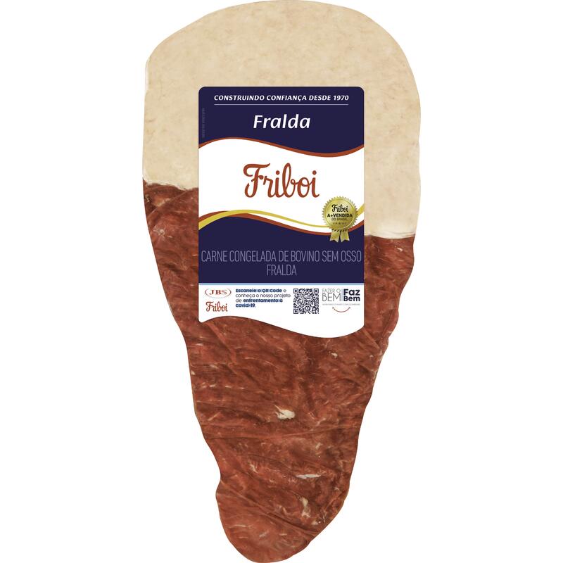 Carne Bovina Fraldinha Friboi Cong Preço por quilo na peça