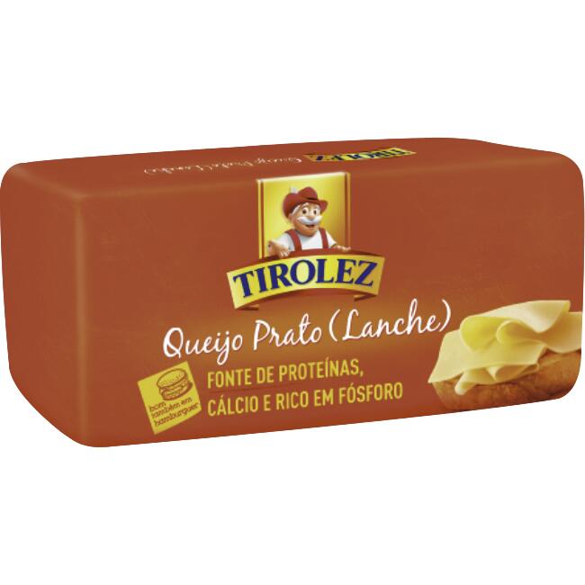 Queijo Prato Tirolez F4 Preço por quilo na peça