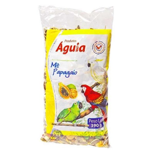 Alimento P/ Passaro Aguia Papagaio 390g