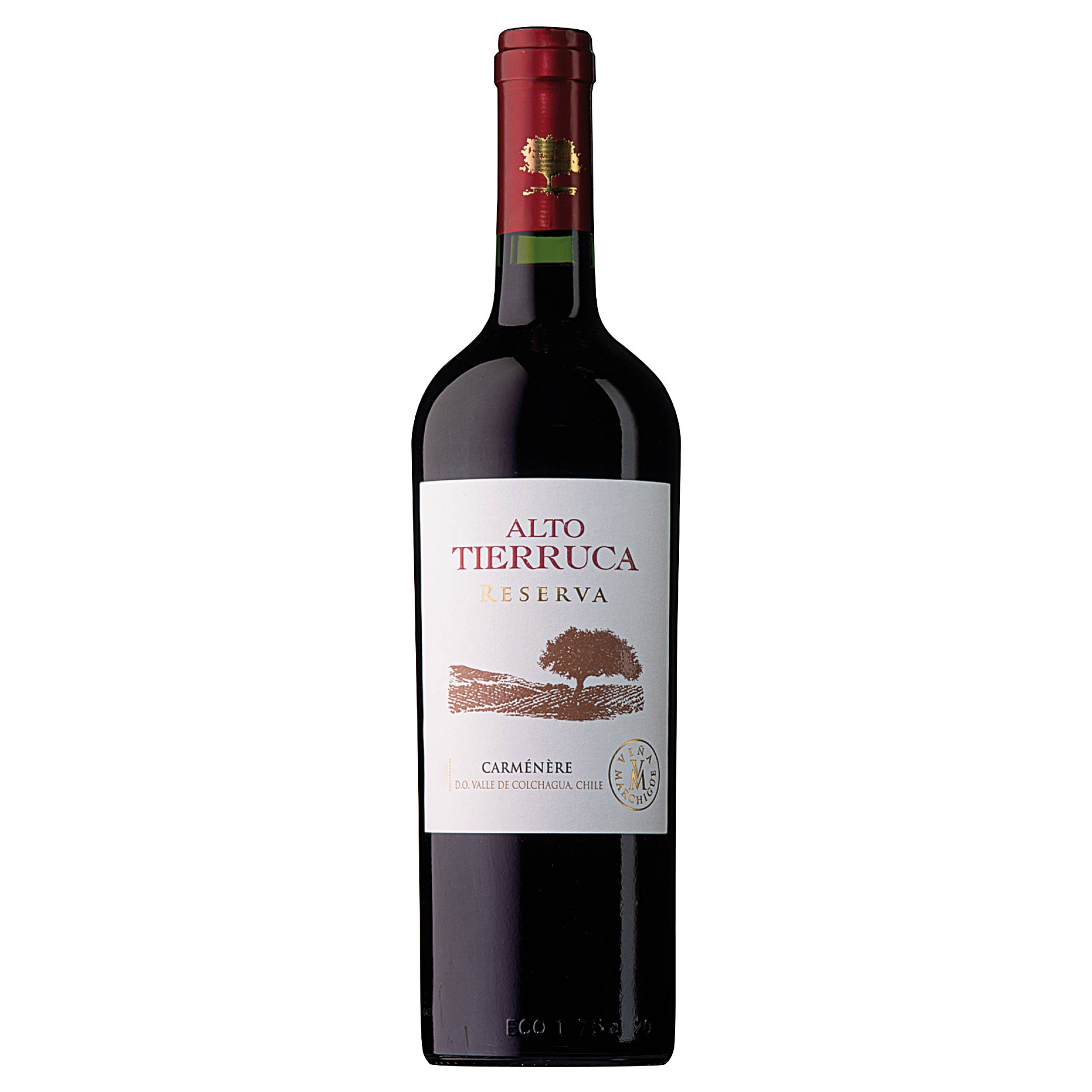 Viñedos Marchigüe Alto Tierruca Reserva Carménère Chileno Vinho Tinto 750ml