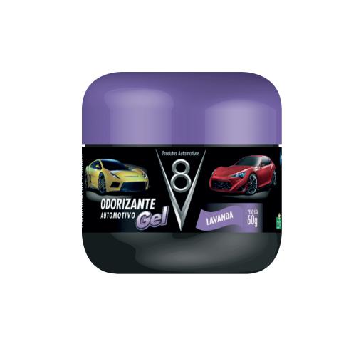 Aparelho V8 Odorizador A Veiculos Lavanda Po 60g