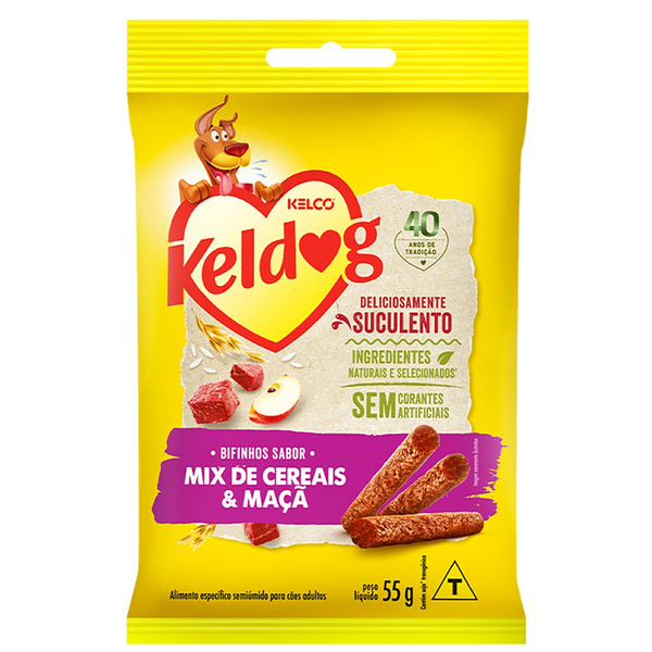 Alimento Keldog Para Cão Bifinho Mini Bites Pacote 50g