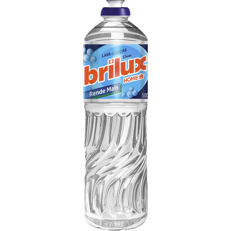 Detergente Líquido Brilux Home Clear 500ml