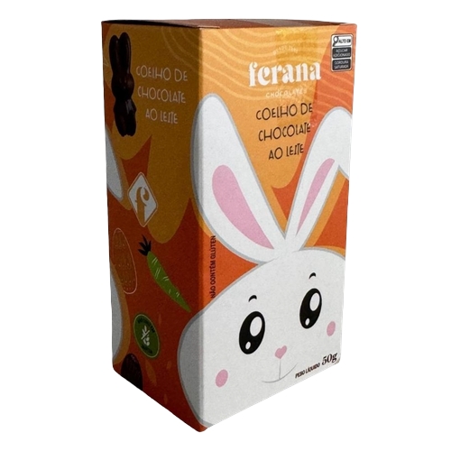 Chocolate Ferana Coelho Ao Leite 50g