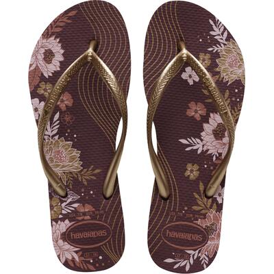 Sandália HAVAIANAS Slim 37/38 Roxa