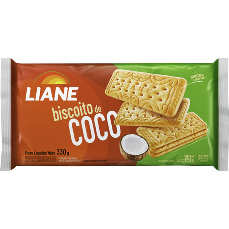 Biscoito Liane Coco 330g