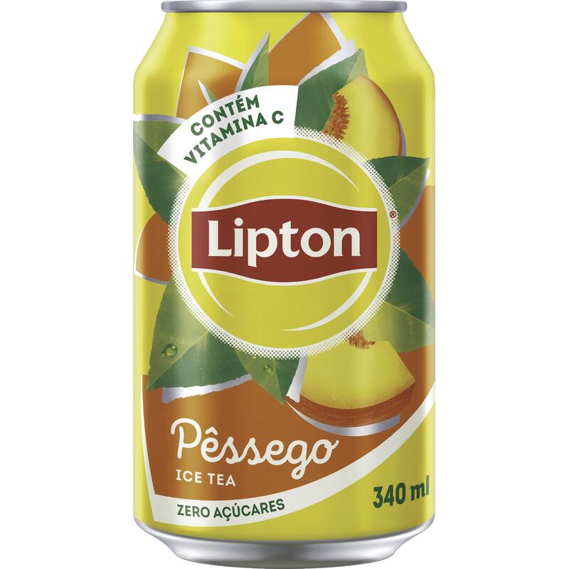 Chá Lipton Ice Tea Pêssego 340ml