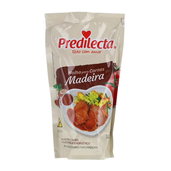 Molho Predilecta 300g - Para Carnes - Madeira - Sachê