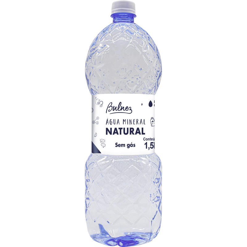 Água Mineral Bulnez Sem Gás 1,5L