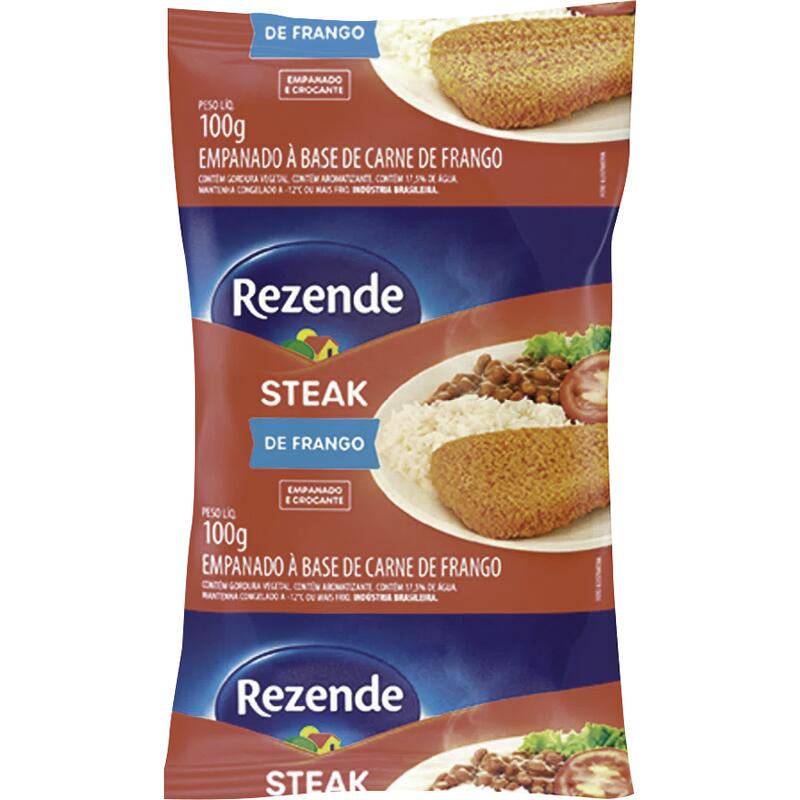 Steak de Frango Rezende Congelado 100g